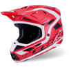 Casque ALPINESTARS S-M7 DEED rouge/noir/blanc
