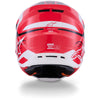 Casque ALPINESTARS S-M7 DEED rouge/noir/blanc