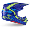 Casque ALPINESTARS S-M7 DEED bleu/jaune