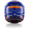 Casque ALPINESTARS S-M7 CAST bleu/rose/jaune