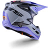 Casque enfant ALPINESTARS SM3 Jettson violet/noir