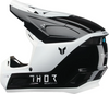 Casque enfant THOR Fleet Storm noir/blanc