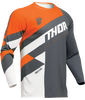 Maillot enfant THOR Sector Checker charcoal/orange 2024
