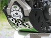 Sabot PEHD 6mm AXP Kawasaki KX450F 2009-15 Noir