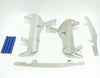 Protèges radiateur Alu 4mm AXP Yamaha WR450F 2012-13 Alu
