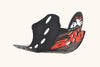 Sabot PEHD 6mm AXP Yamaha YZ250F 2014 Noir