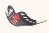 Sabot PEHD 6mm AXP Yamaha YZ250F 2014 Noir