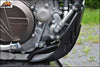 Sabot PEHD 6mm AXP Yamaha YZF450 2015-17 Noir