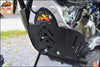 Sabot PEHD 6mm AXP Yamaha YZF450 2015-17 Noir