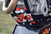 Sabot PEHD 6mm AXP KTM 250SXF-350SXF 2016-18 Noir