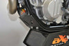 Semelle PEHD 6mm AXP KTM 450SXF 2016-22 Noir