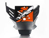 Sabot PEHD 8mm avec protection de biellette AXP Husqvarna 250/350 FC 2016-18 Noir