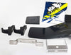 Sabot PEHD 8mm avec protection de biellette AXP Husqvarna 250/350 FC 2016-18 Noir