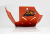 Sabot PEHD 6mm AXP KTM 250 SX 2017-18 Orange