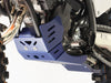 Sabot PEHD 8mm avec protection de biellette AXP Husqvarna TC125 2023-26 Bleu