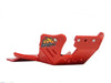 Sabot PEHD 8mm avec protection de biellette AXP Beta XTRAINER 2016-25 Rouge