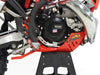 Sabot PEHD 8mm avec protection de biellette AXP Beta XTRAINER 2016-25 Rouge