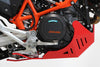 Sabot Adventure PEHD 8mm AXP Gas-Gas ES700-SM700 2021-26 Rouge