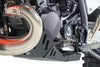 Sabot PEHD 8mm avec protection de biellette AXP KTM 250/300 EXC 2024-26 Noir