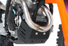 Sabot PEHD 8mm avec protection de biellette AXP KTM 250/350 EXCF-350XWF 2024-26 Noir