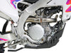 Sabot PEHD 8mm avec protection de biellette AXP Yamaha YZ250F 2024-26 Noir
