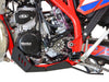 Sabot PEHD 8mm avec protection de biellette AXP Beta 250/300 RR/RACE 2024-25 Noir