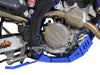 Sabot PEHD 8mm avec protection de biellette AXP Sherco 250/300 SEF 2025-26 Bleu
