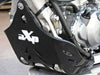 Sabot PEHD 6mm AXP Yamaha YZ250F 2006-09 Noir