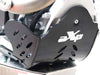 Sabot PEHD 6mm AXP Yamaha YZ450F 2006-09 Noir