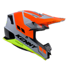 Casque enfant Kenny Track Graphic gris/orange 2025