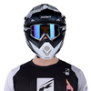 Casque Kenny Track Graphic Zoom noir 2025
