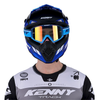 Casque Kenny Track Graphic Candy bleu 2025