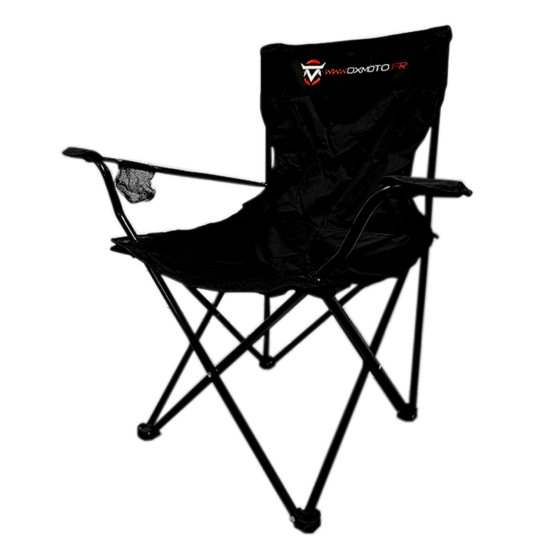 Pack 2 chaises de paddock OXMOTO.FR pliable - 1 achetée = 1 offerte