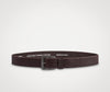 Ceinture en cuir marron PMJ