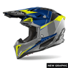 Casque Airoh Aviator 3 Push bleu 2024