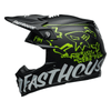 Casque BELL Moto-9S Flex Fasthouse MC Core noir/jaune