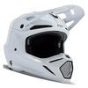 Casque FOX V3 RS Carbon Solid blanc 2025