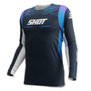 Maillot SHOT Contact Apex bleu 2025