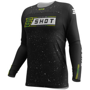 Maillot SHOT Contact Art noir 2026