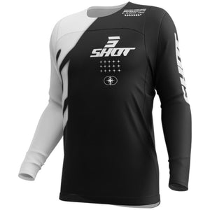Maillot SHOT Contact Myst noir 2026