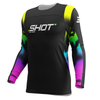Maillot SHOT Contact Nitro noir 2025