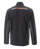 Pull zippé KTM mécanic noir/orange
