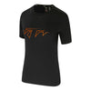 T-shirt femme KTM noir logo orange
