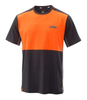 T-shirt KTM méchanic orange/noir