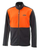 Pull zippé KTM mécanic noir/orange