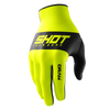 Gants Enfant SHOT Draw Sky jaune fluo 2026