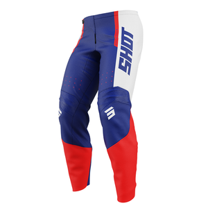 Pantalon Enfant SHOT Draw League bleu/rouge 2025
