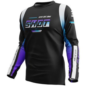 Maillot SHOT Devo Block violet 2026