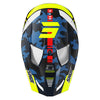 Casque enfant SHOT Furious Flash bleu/jaune fluo 2026