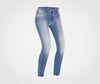Pantalon jeans PMJ femme Ginevra bleu AA